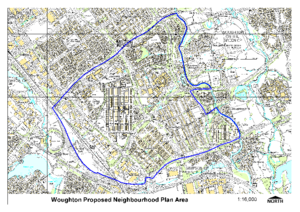 The area